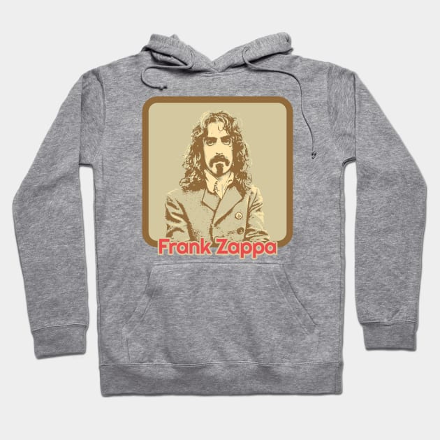 frank zappa - vintae retro Hoodie by LAKOSH